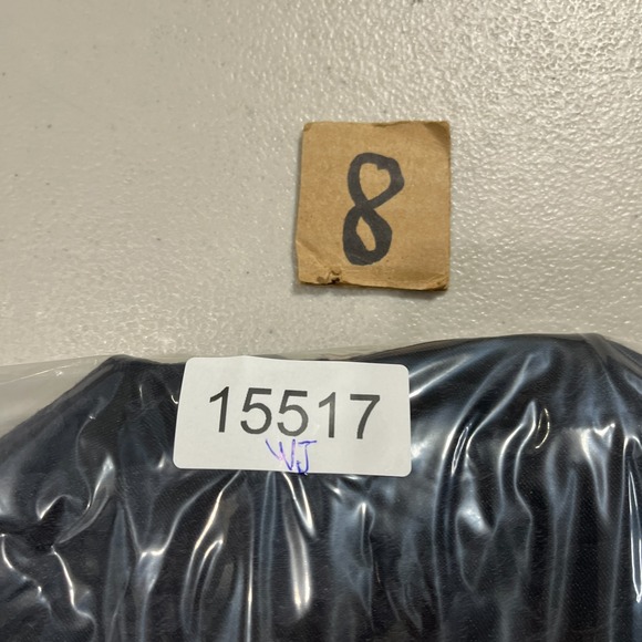 Appleseeds Button Up Womens 4P Blazer Black Floral Preppy Grunge Goth - Picture 8 of 8